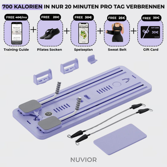 Nuvior Pilates Reformer Set
